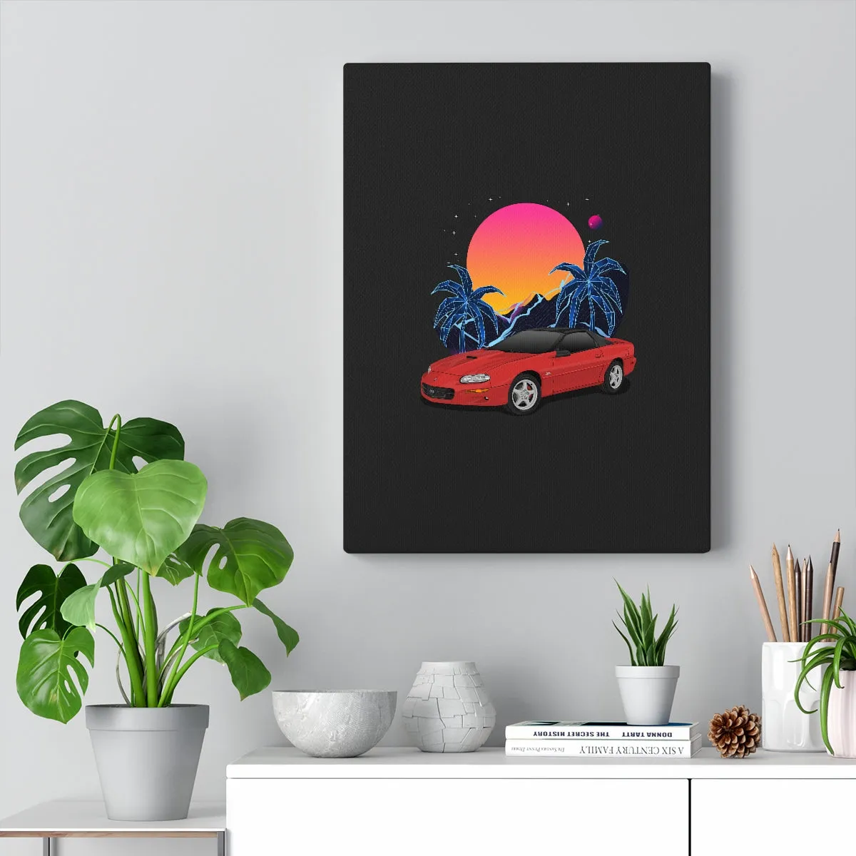 Michae Carruth | 1999 CHEVROLET CAMARO SS, Hugger Orange 1-375  | Canvas