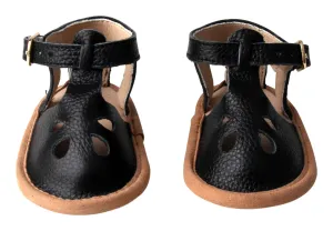 Midnight - Grace Flat - US Size 1-4 - Soft Sole