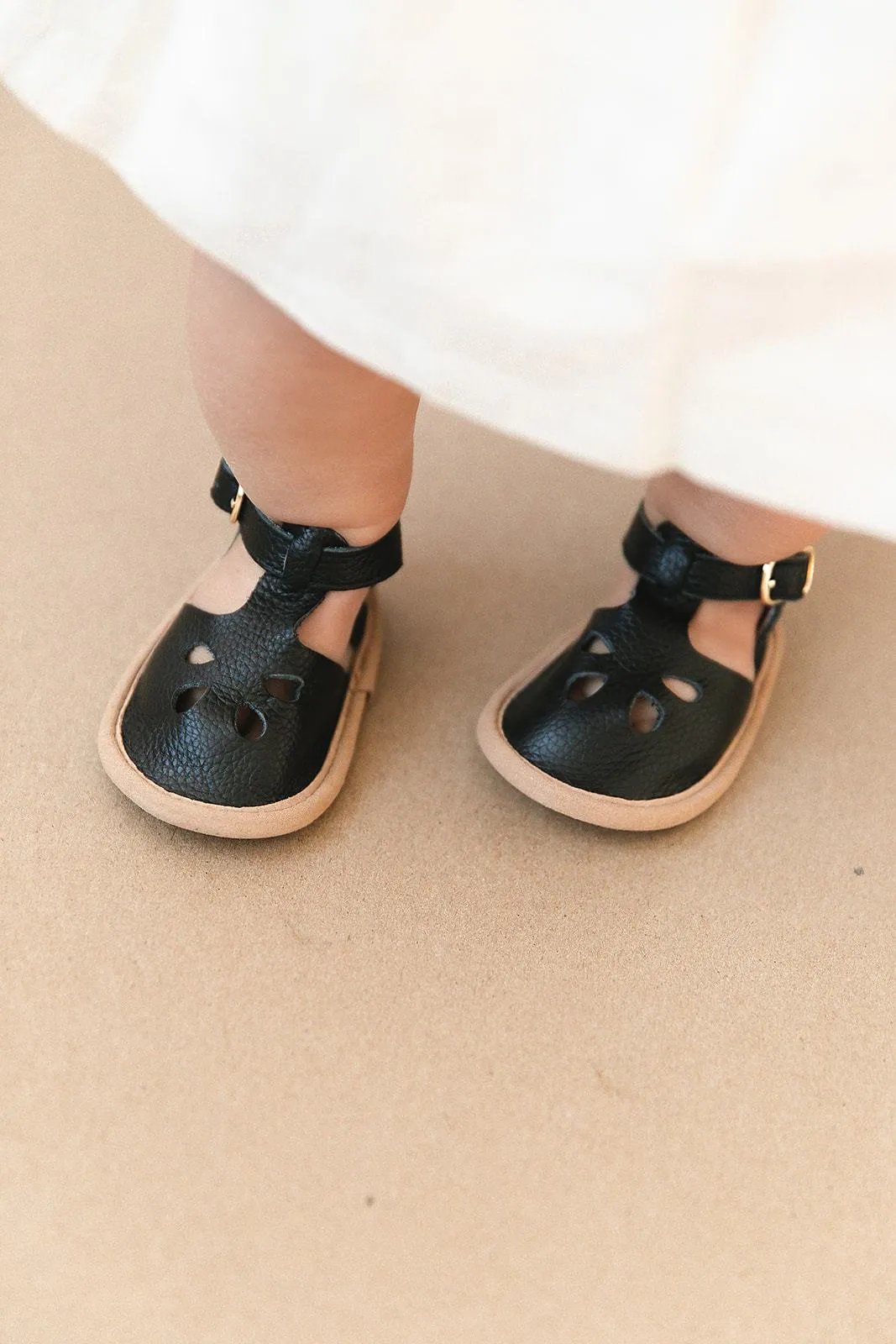 Midnight - Grace Flat - US Size 1-4 - Soft Sole