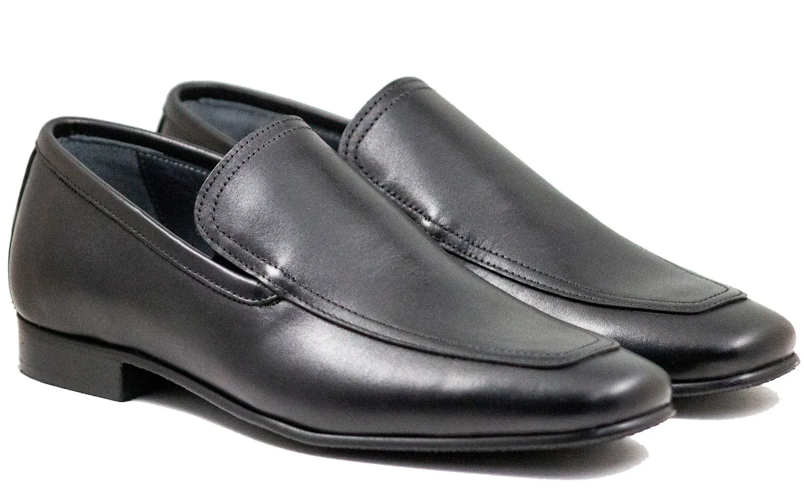 Mirage-JR Boys Black Dress Slip-on Shoes 8280