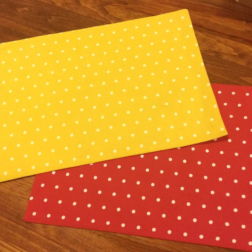 Monogrammed Duck Canvas Placemats (set of four)