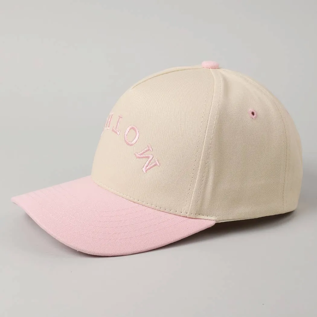 MOTHER Upside Down Lettering Embroidery Cap