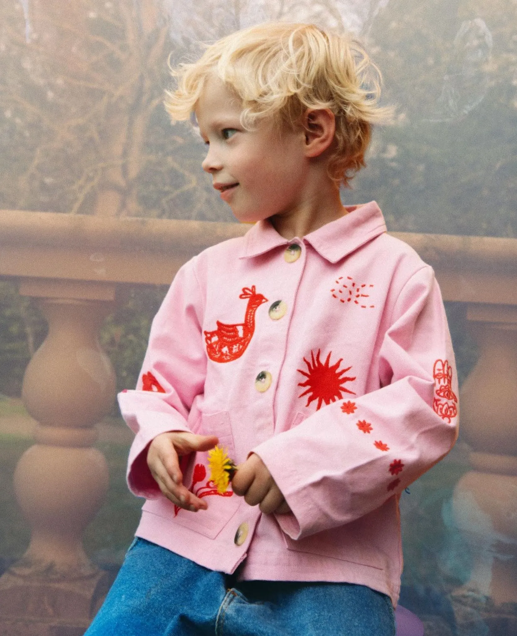 My Mini Jacket in Rose Pink