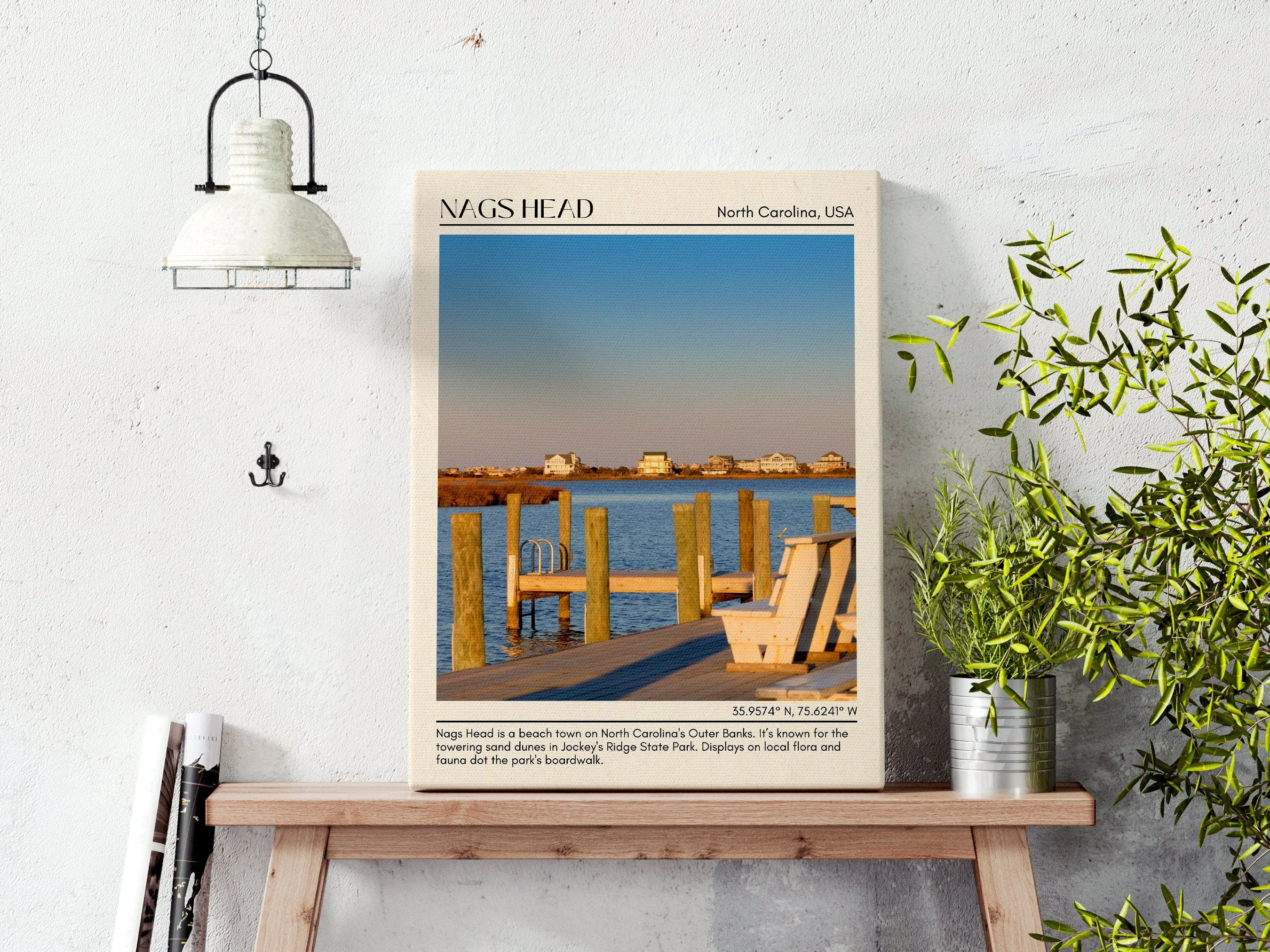 Nags Head Wall Canvas, USA