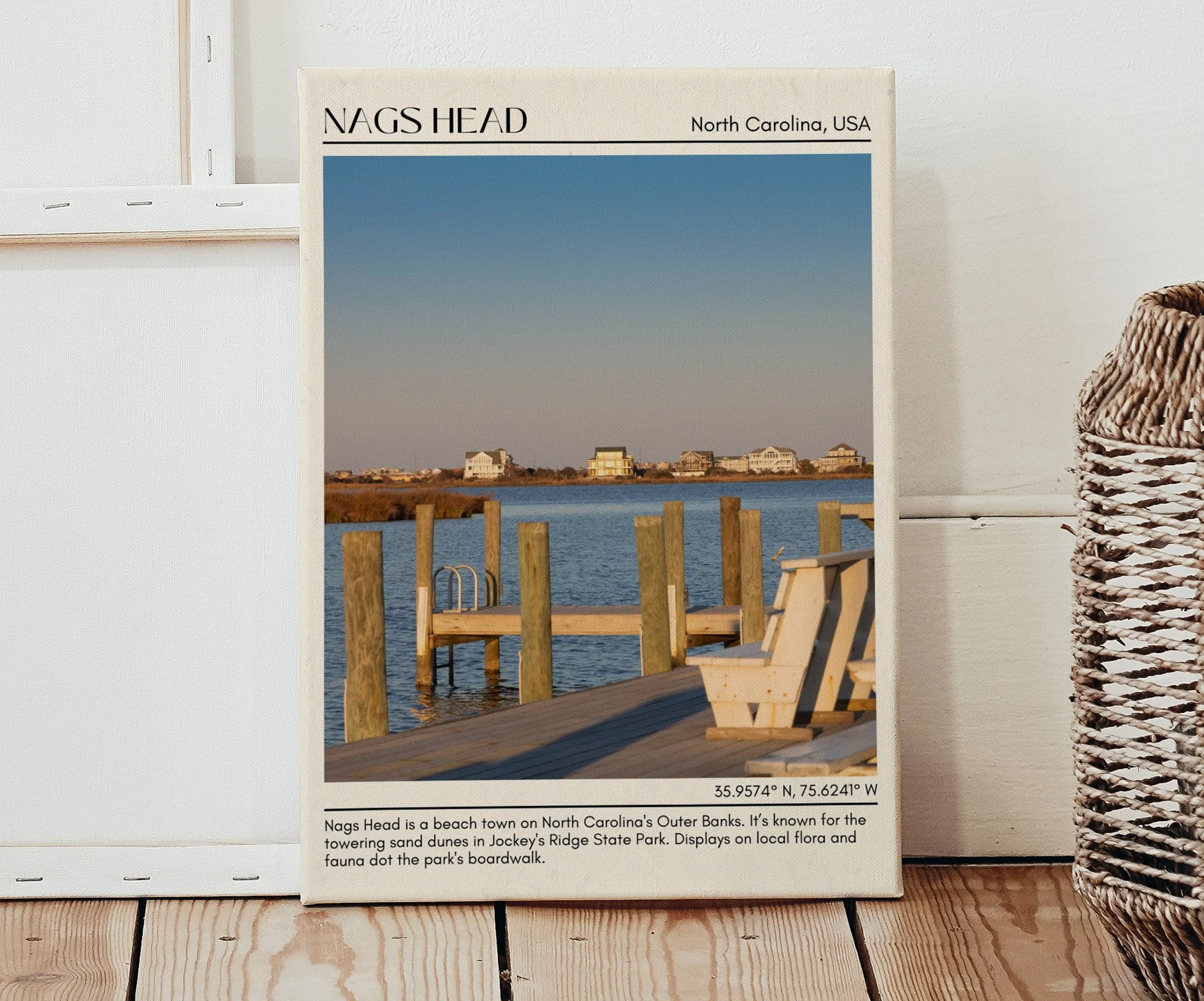 Nags Head Wall Canvas, USA