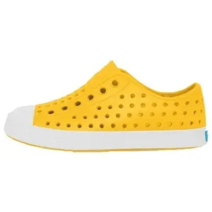 Native Shoes Jefferson Child Shoe - Crayon Yellow / Shell White