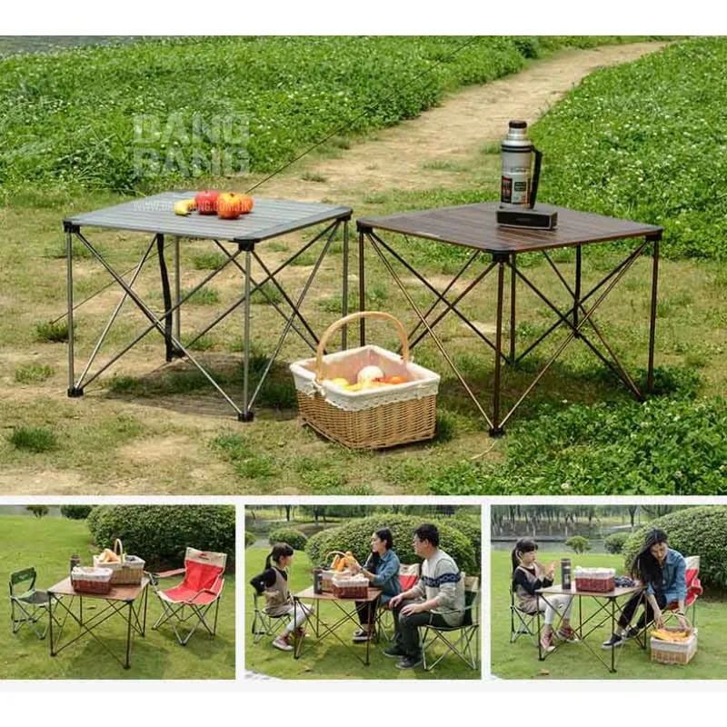 Naturehike Outdoor Aluminum Alloy Folding Table (Large Style) BBQ Picnic Table | Ultra Lightweight (NH16Z016-L) ***