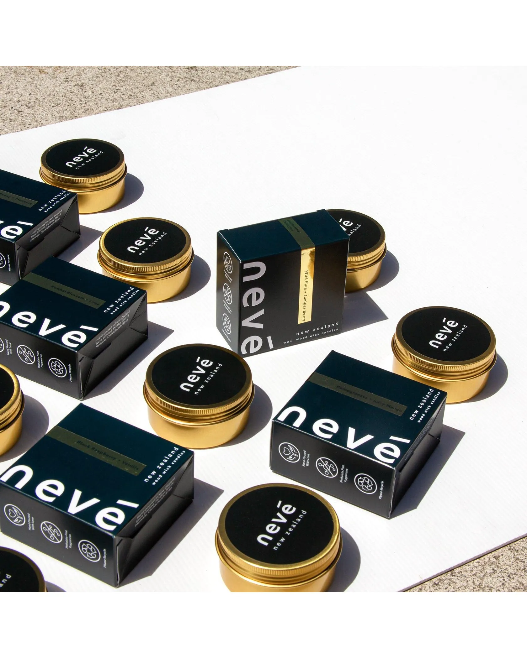 Neve Travel Tin Candle - Seaside in Sorrento