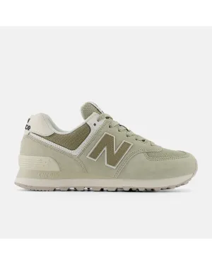 New Balance 574 Sneaker - Olivine with Dark Stoneware and Turtledove