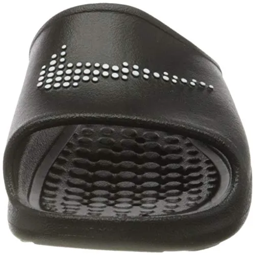 Nike Women's W Victori One Shwer Slide White Black Gymnastics Shoe (CZ7836-001), 5.5 UK (7.5 US)
