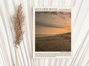 Ocean Isle Beach Wall Canvas, USA