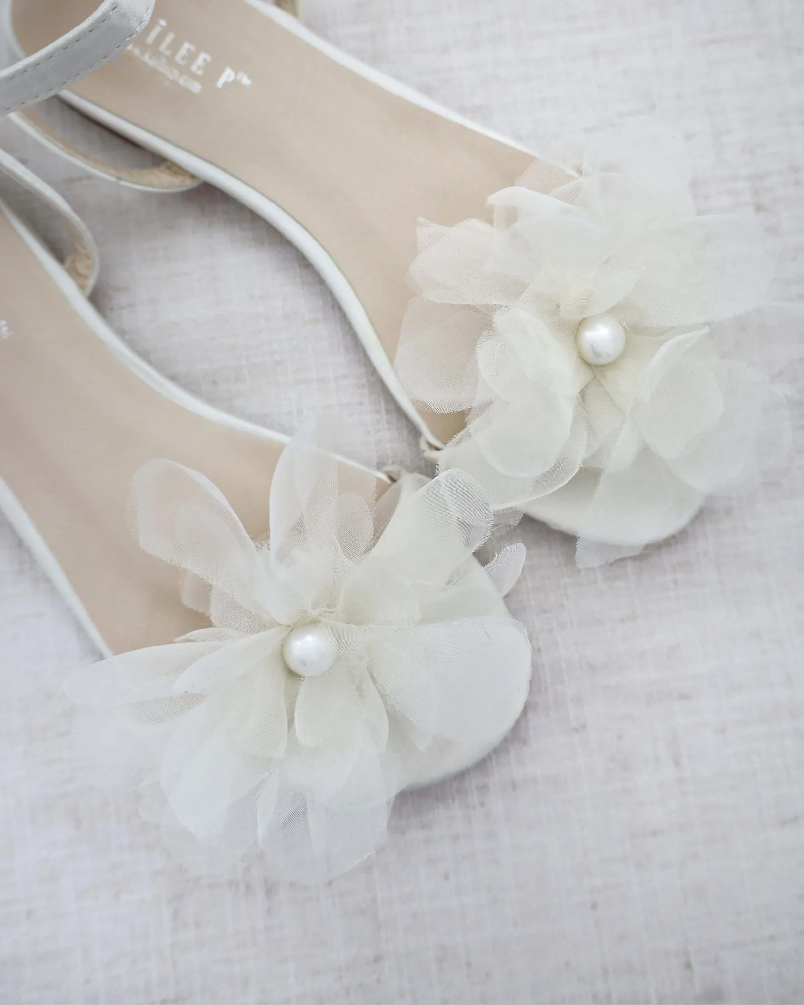 Ophelia Flower Shoe Clip with Pearl