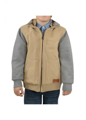 P2W3701527 Pure Western Boys Lewis Bomber Jacket