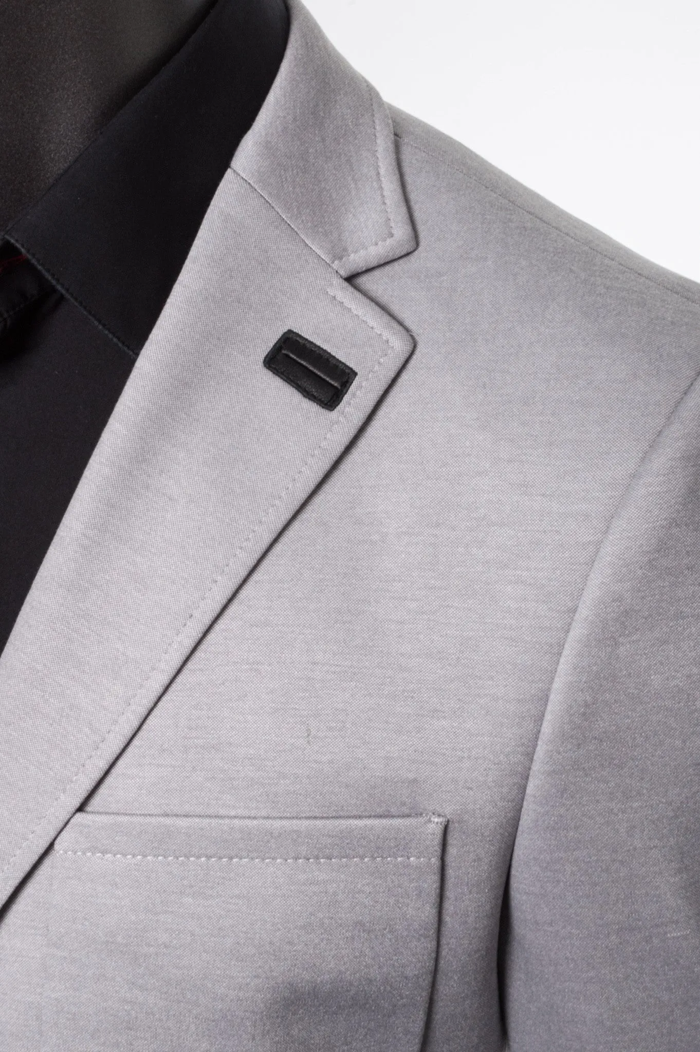 Parker Cotton Blazer - Grey