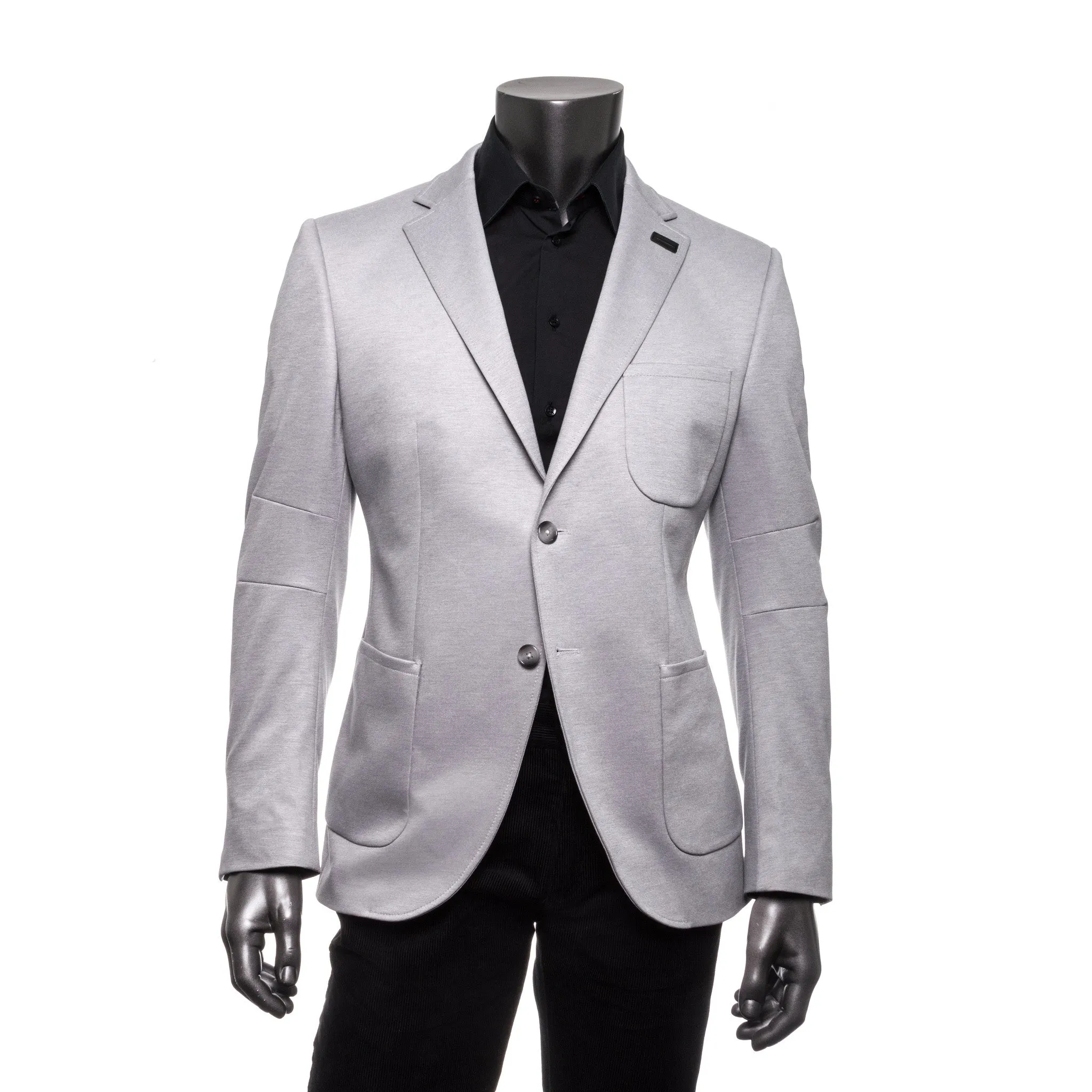 Parker Cotton Blazer - Grey