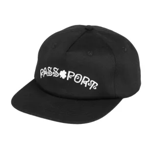 Passport Sham 5-Panel Cap Black