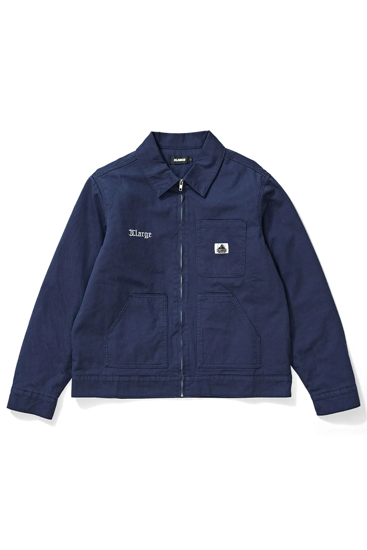 Patch Work Jacket - Navy