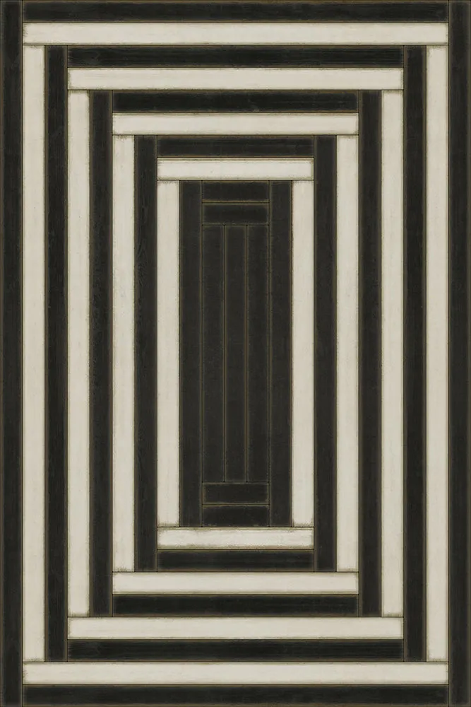 Pattern 18 "The Emperor" Vinyl Floorcloth - Spicher & Co.