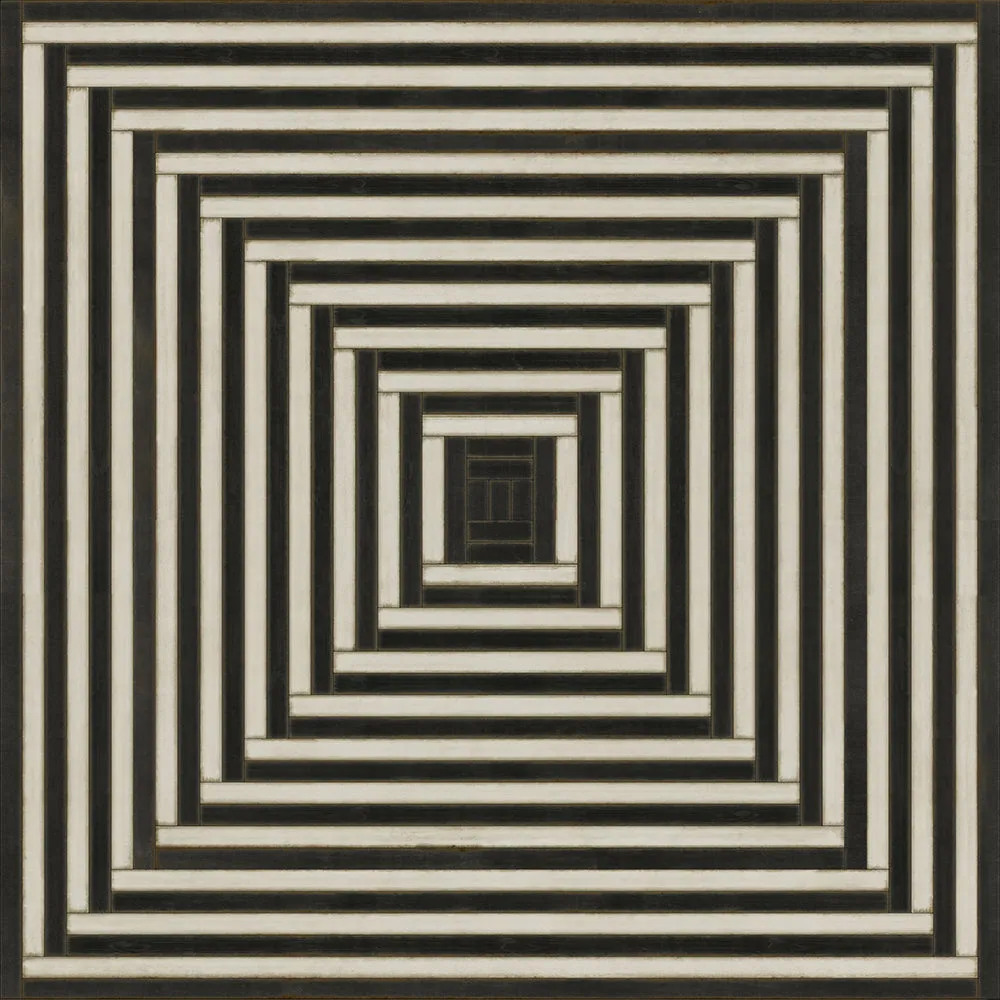 Pattern 18 "The Emperor" Vinyl Floorcloth - Spicher & Co.