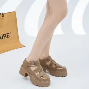 Petite Size Thicksole Strap Sandals MS82