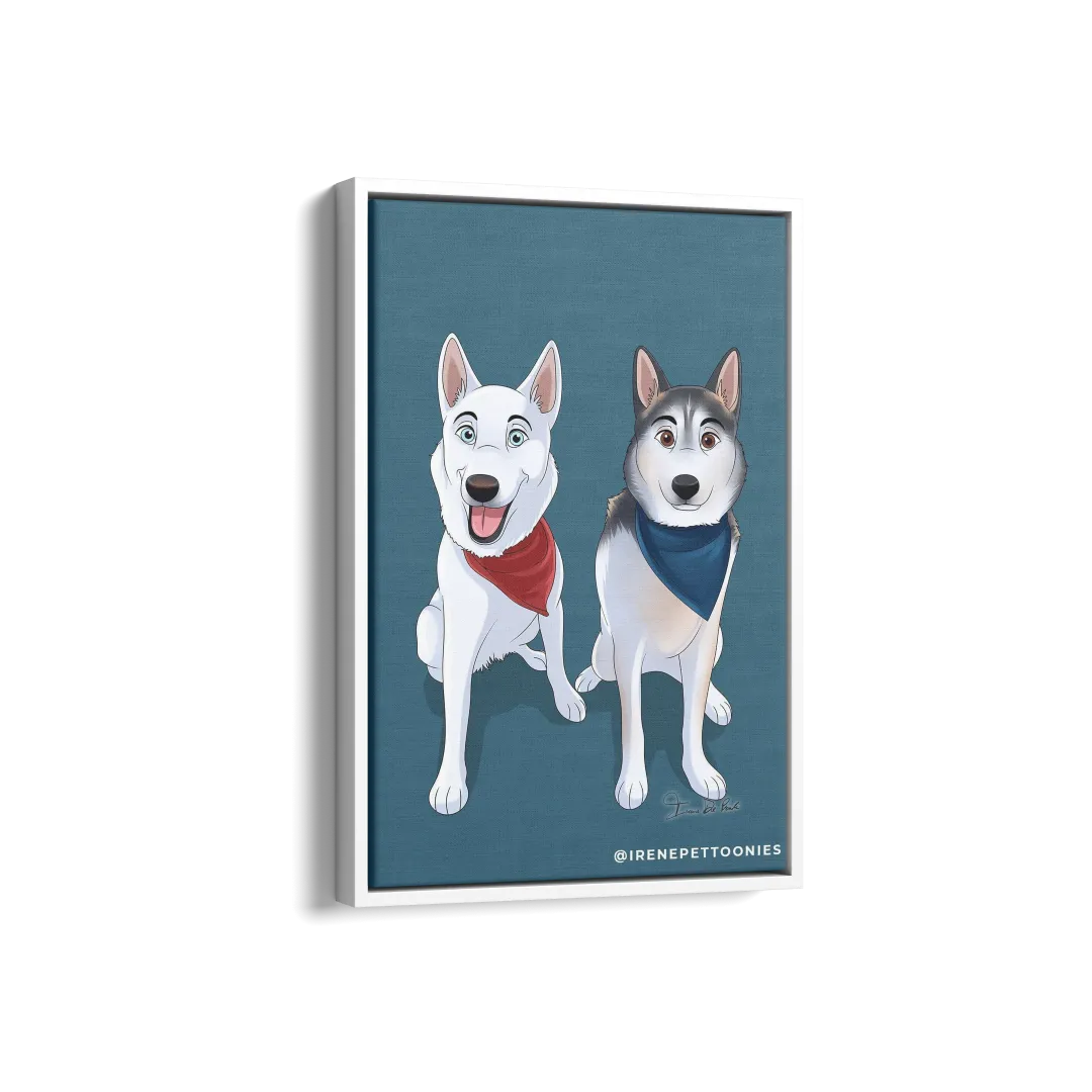 PetToonies Custom Canvas (3 Pets)