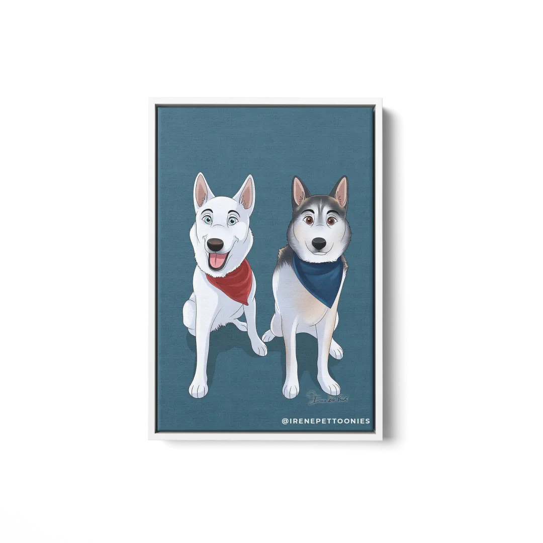 PetToonies Custom Canvas (3 Pets)