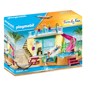 Playmobil Bungalow with Pool