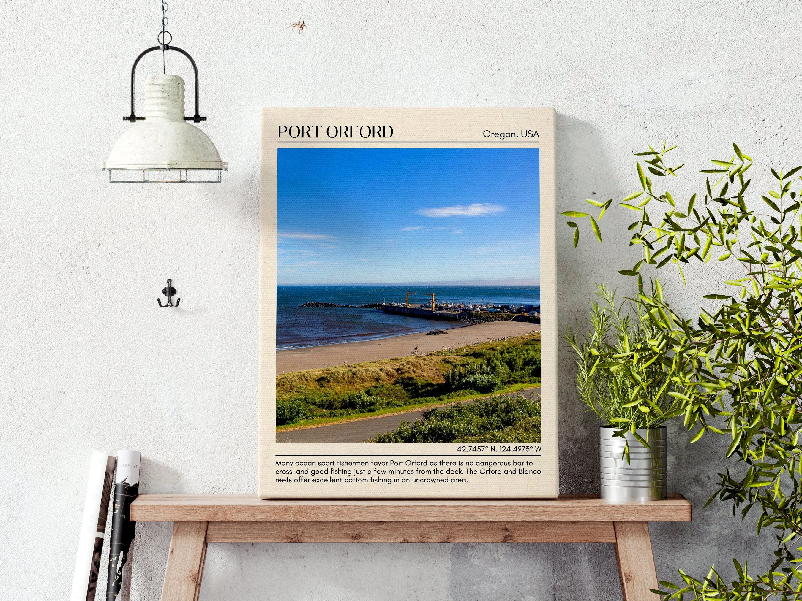 Port Orford Wall Canvas, USA