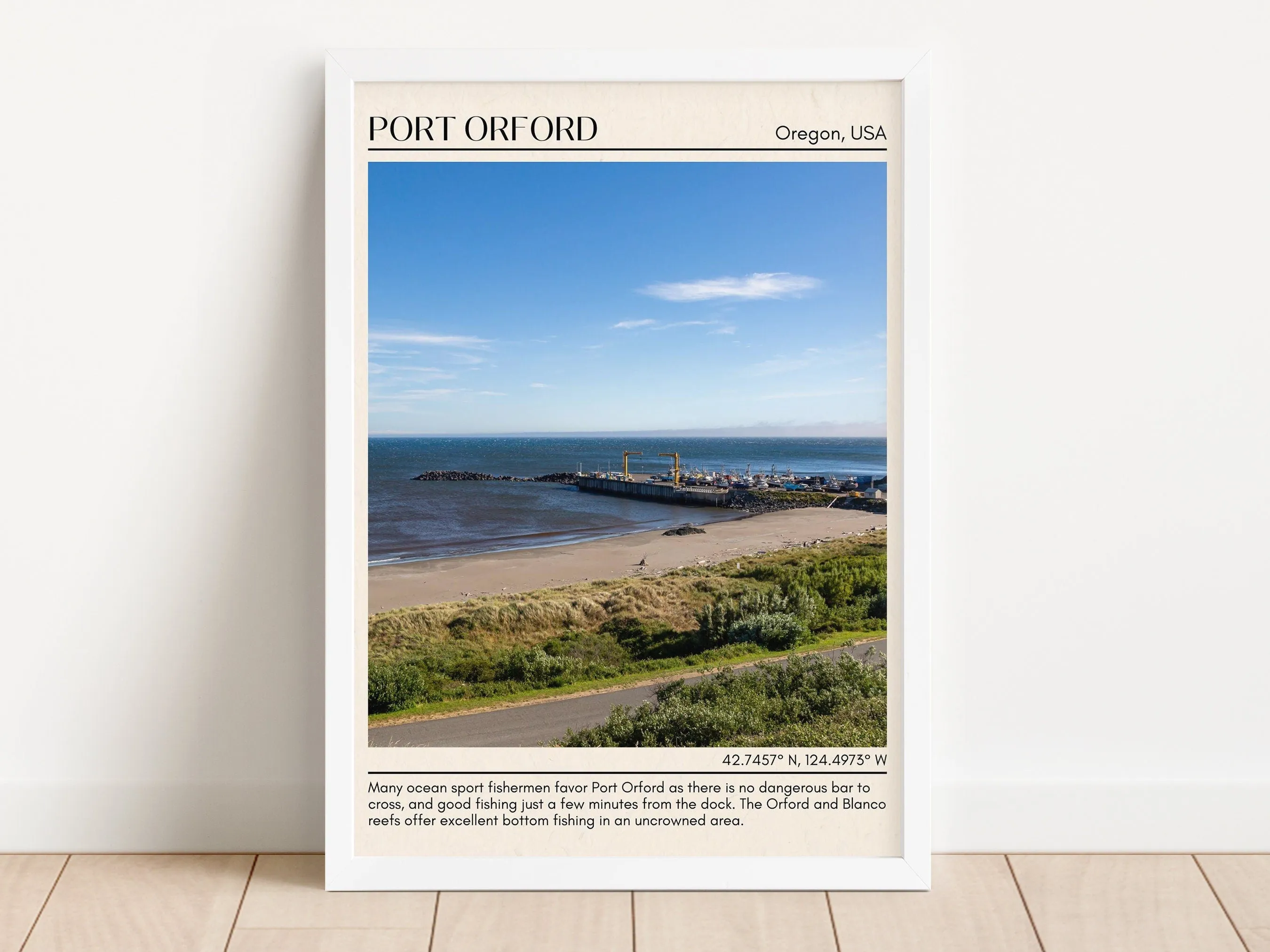 Port Orford Wall Canvas, USA