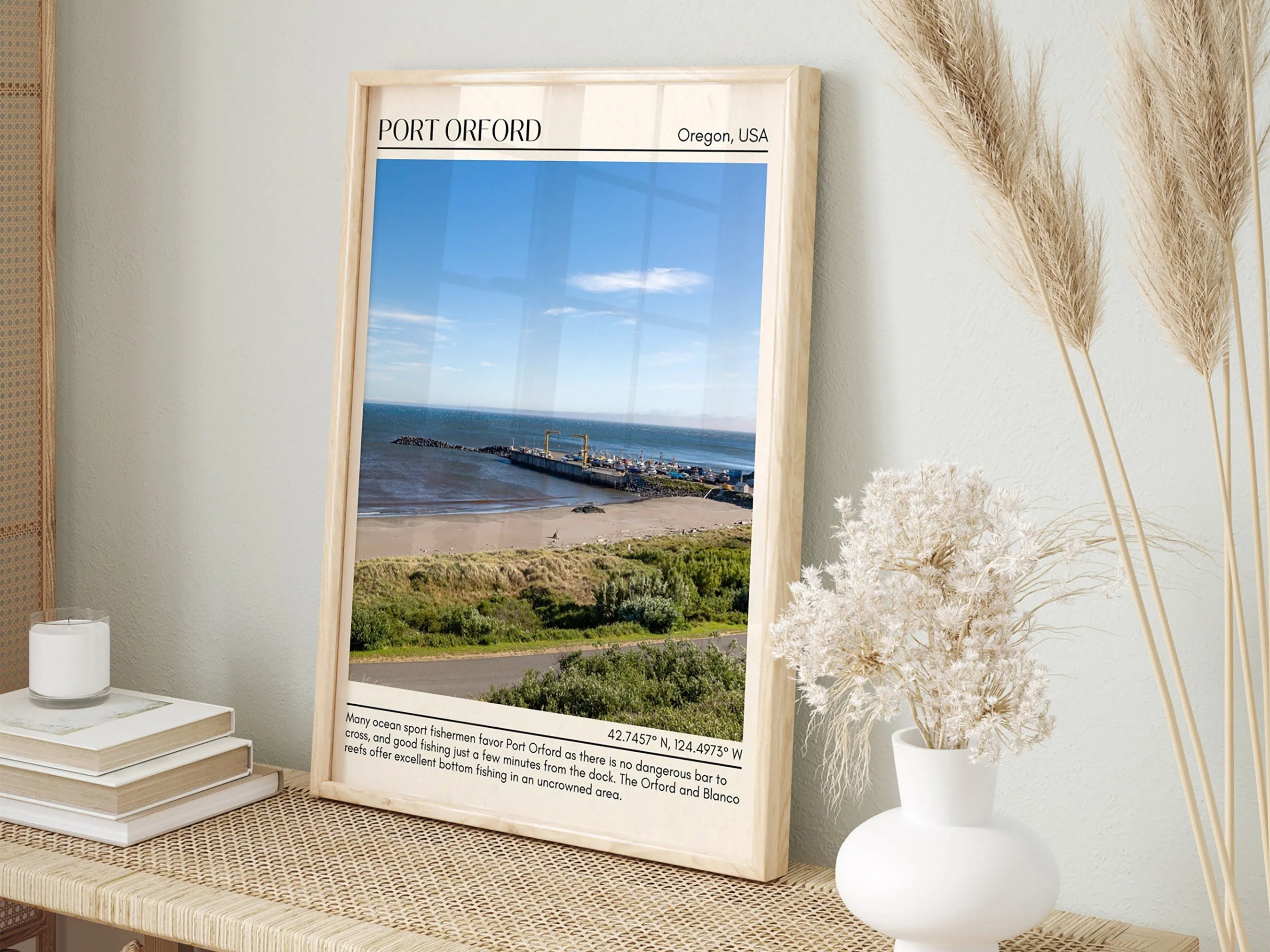 Port Orford Wall Canvas, USA
