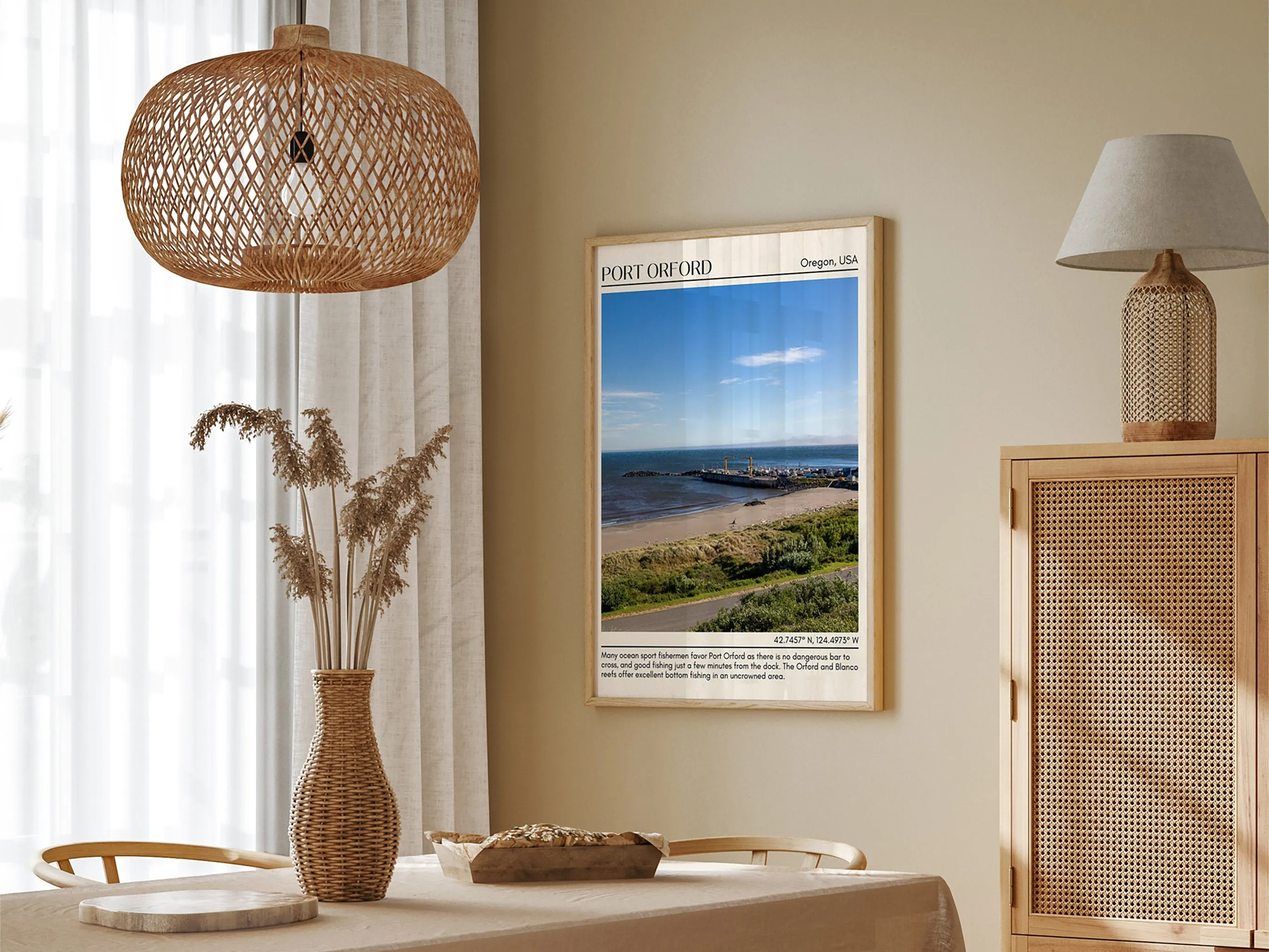 Port Orford Wall Canvas, USA