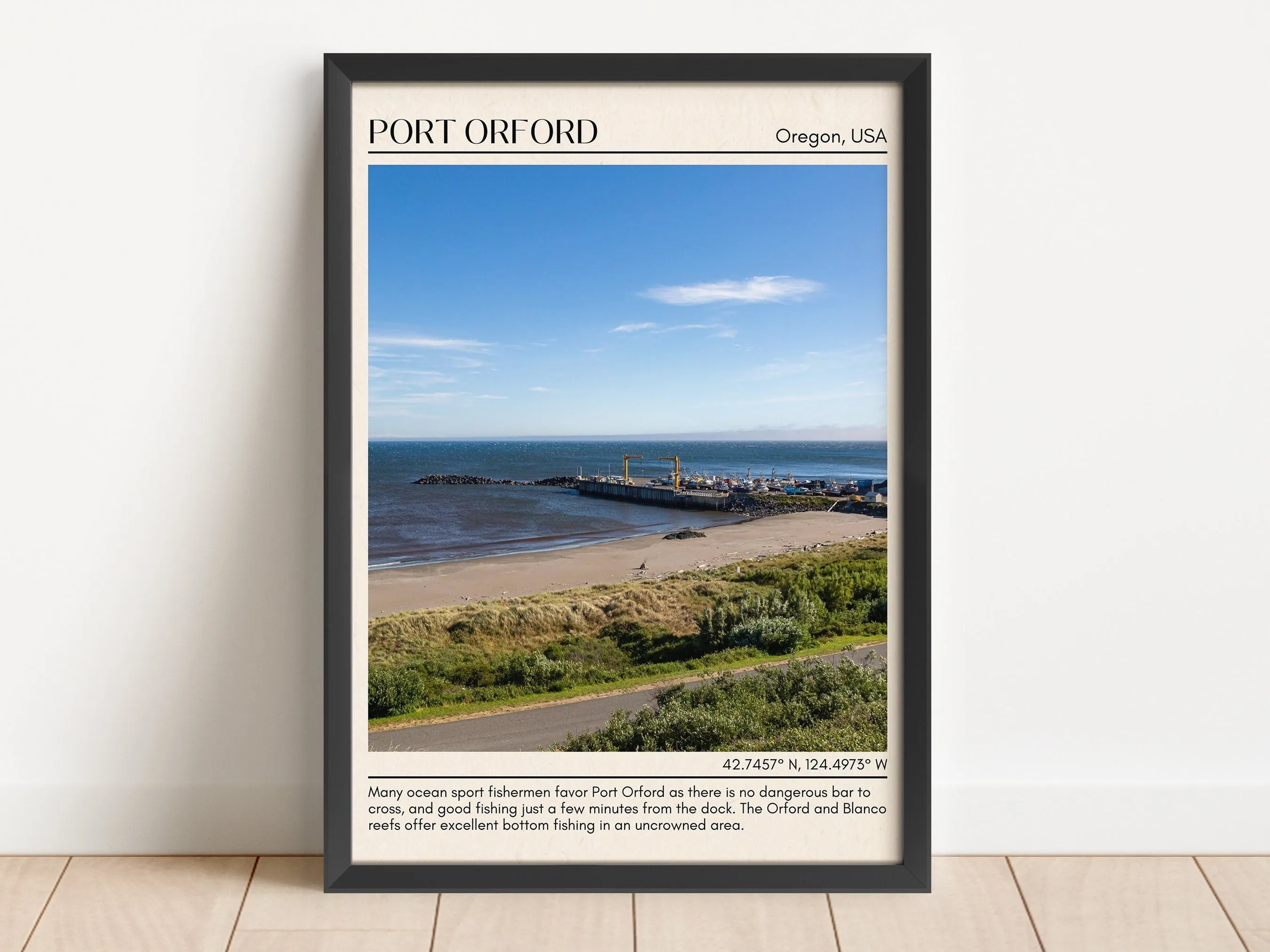 Port Orford Wall Canvas, USA