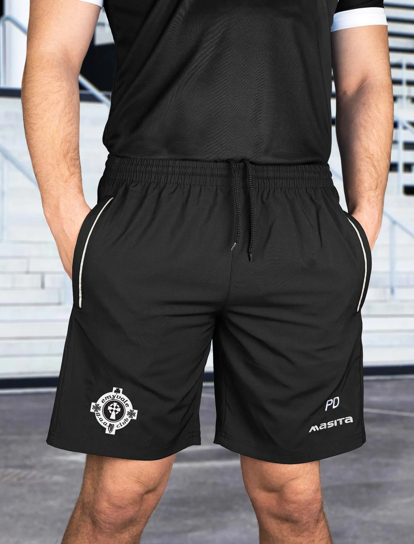 Premium Leisure Short Black/Silver