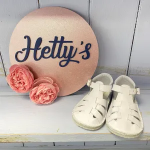 Pretty Originals White Sandals