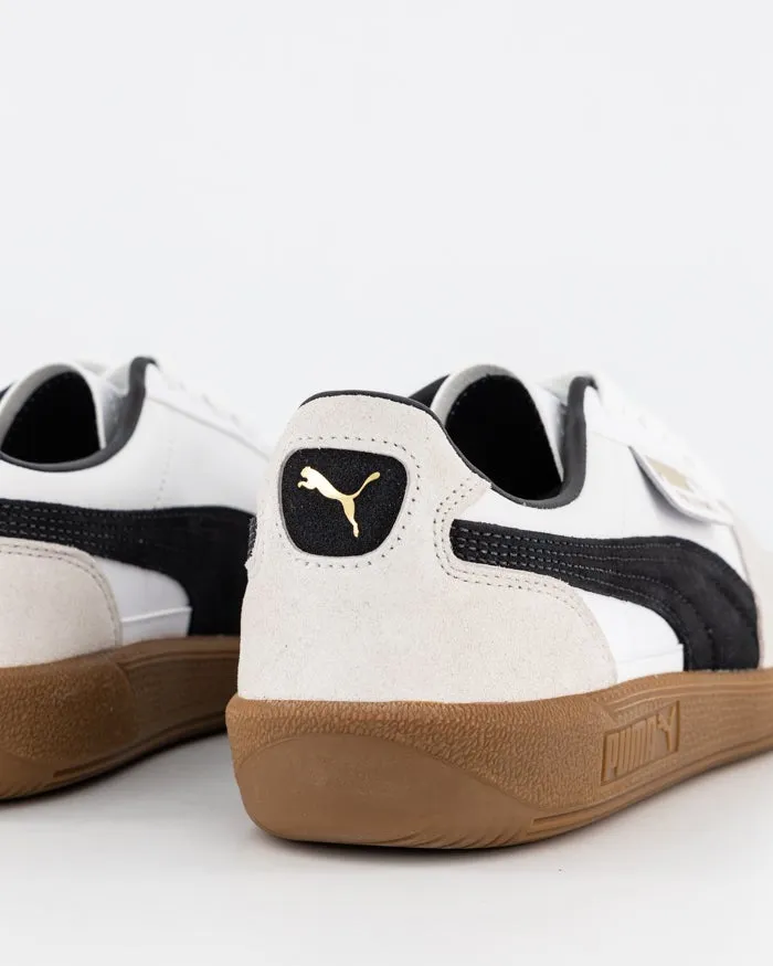 Puma Palermo Leather Sneaker - Puma White/Vapor Gray/Gum