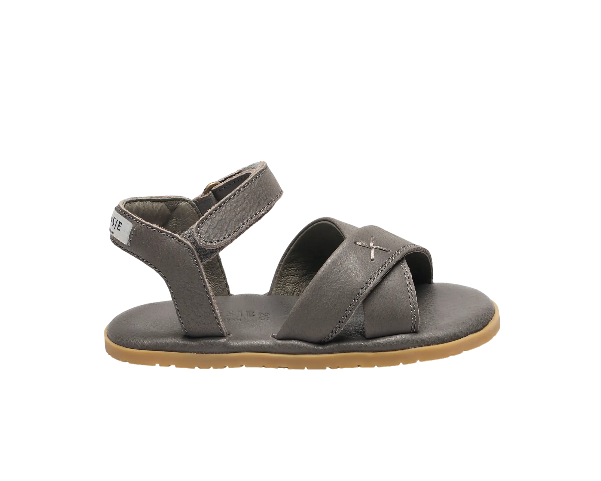 Qotis Sandals | Grey Leather