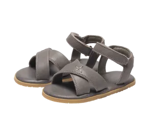 Qotis Sandals | Grey Leather