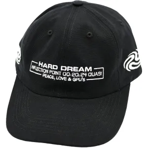Quasi Hard Dream 6 Panel Cap Black