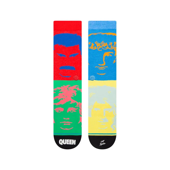 Queen X Stance Hot Space Crew Socks