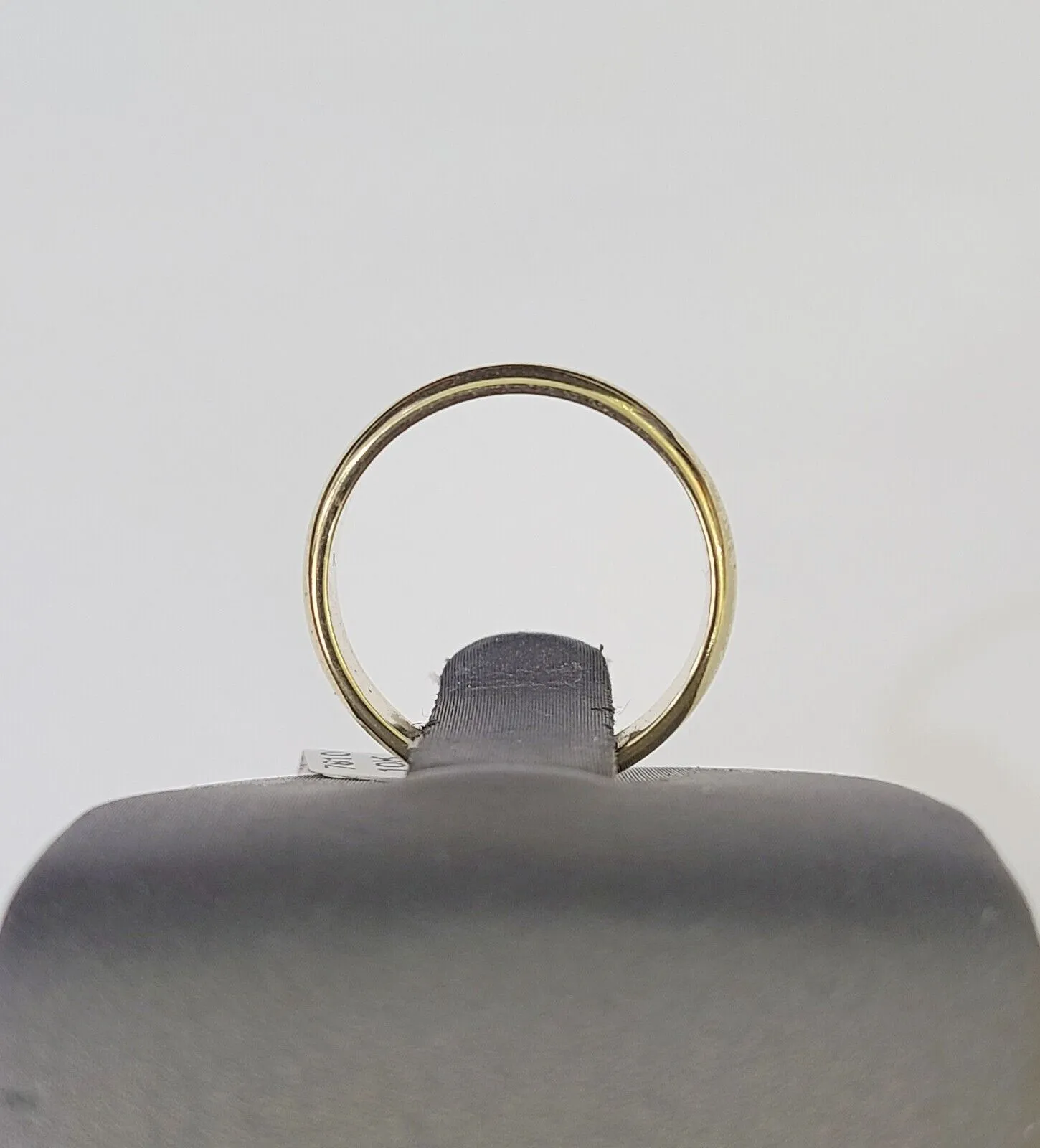 Real 10k Yellow Gold Ring Band Wedding Engagement Size 7 Women Ring
