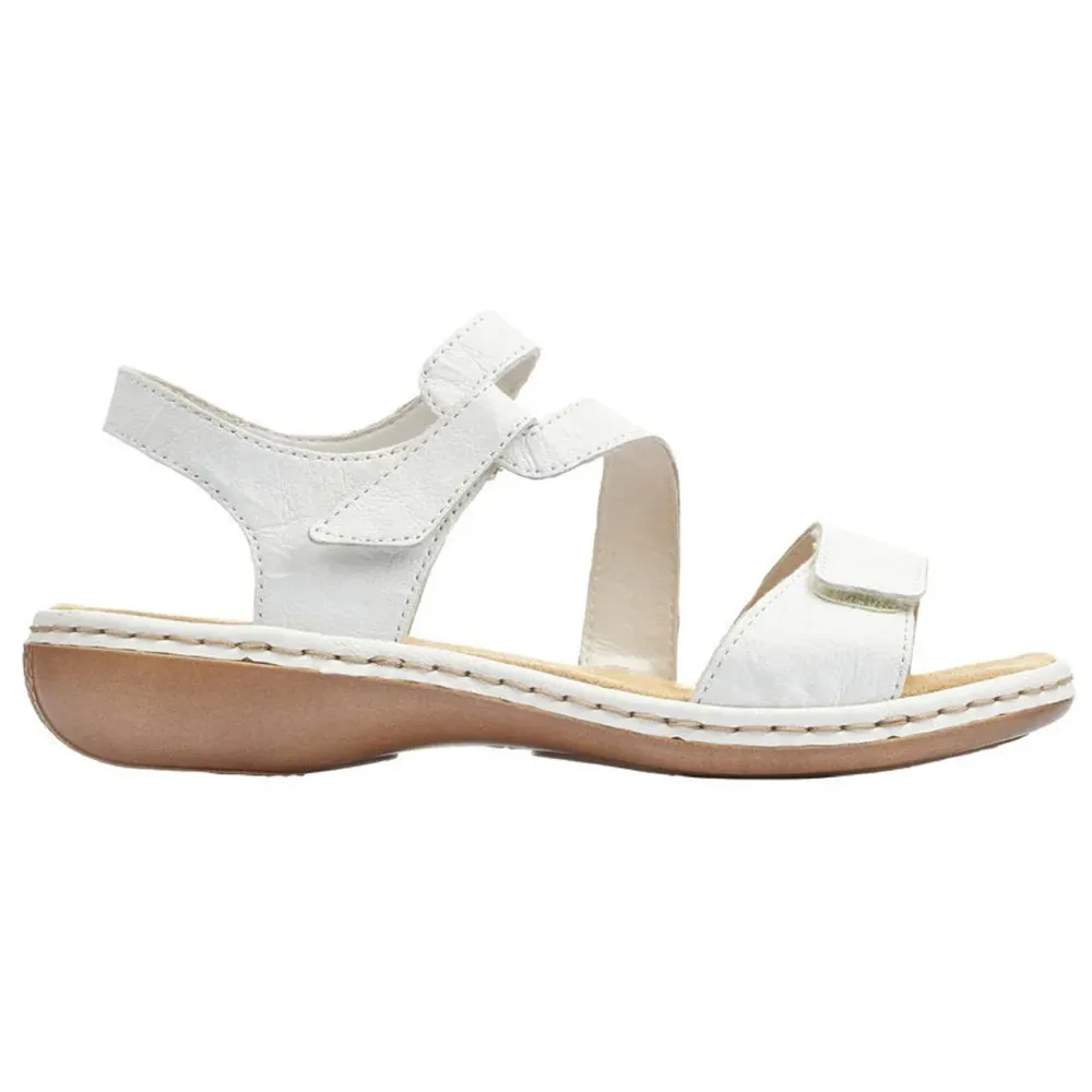 Rieker 659C7-80 (Gabi) Massa White Sandals