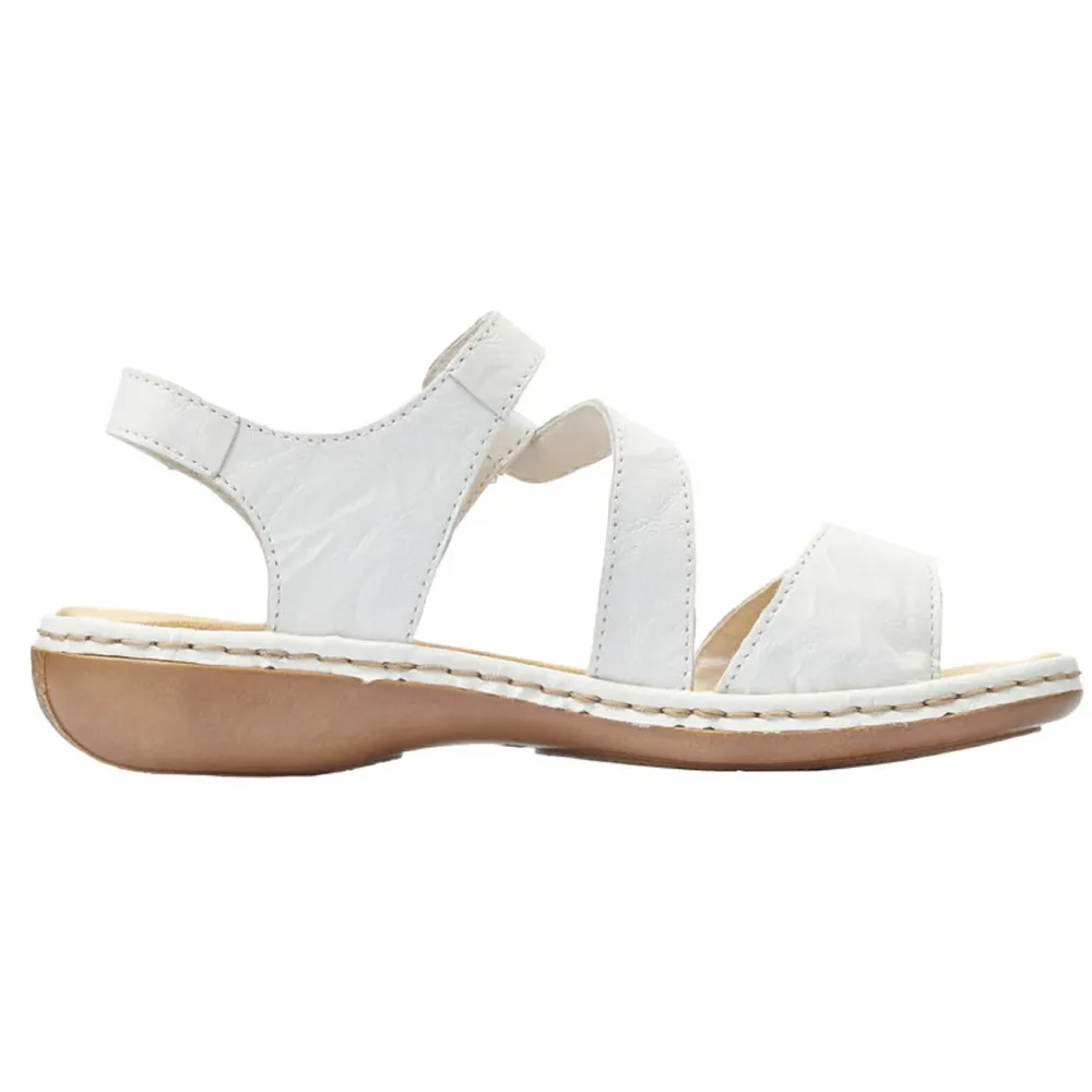 Rieker 659C7-80 (Gabi) Massa White Sandals