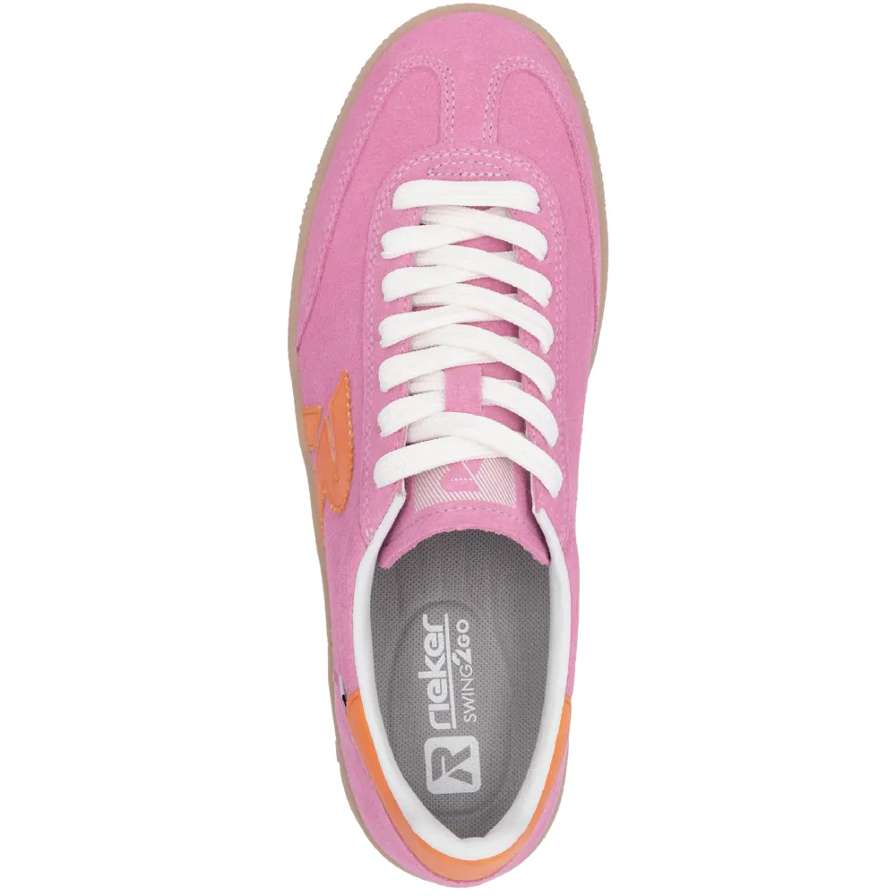 Rieker W2200-31 (Sneak) Pink Trainers