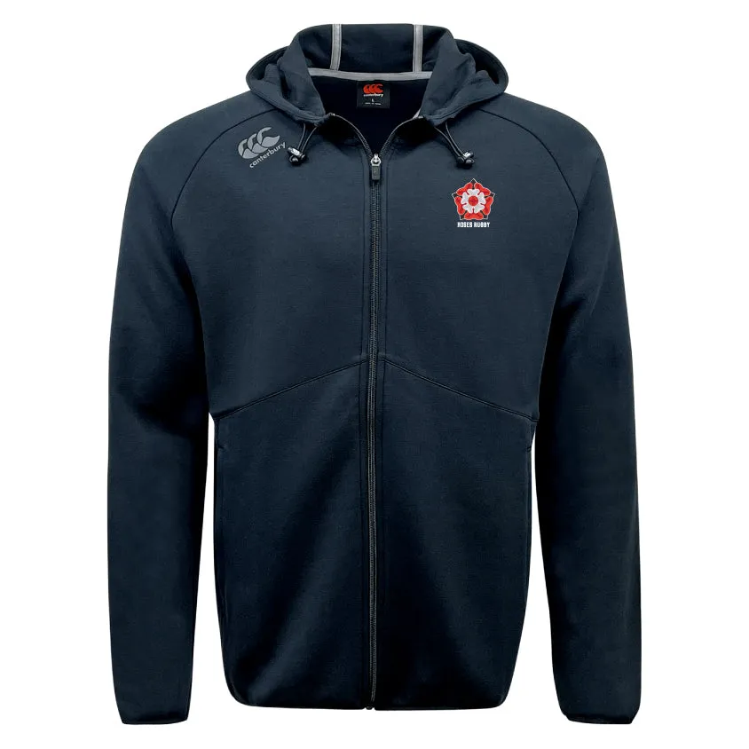 Roses Rugby Tempo Vapodri Full-Zip Hoodie by Canterbury