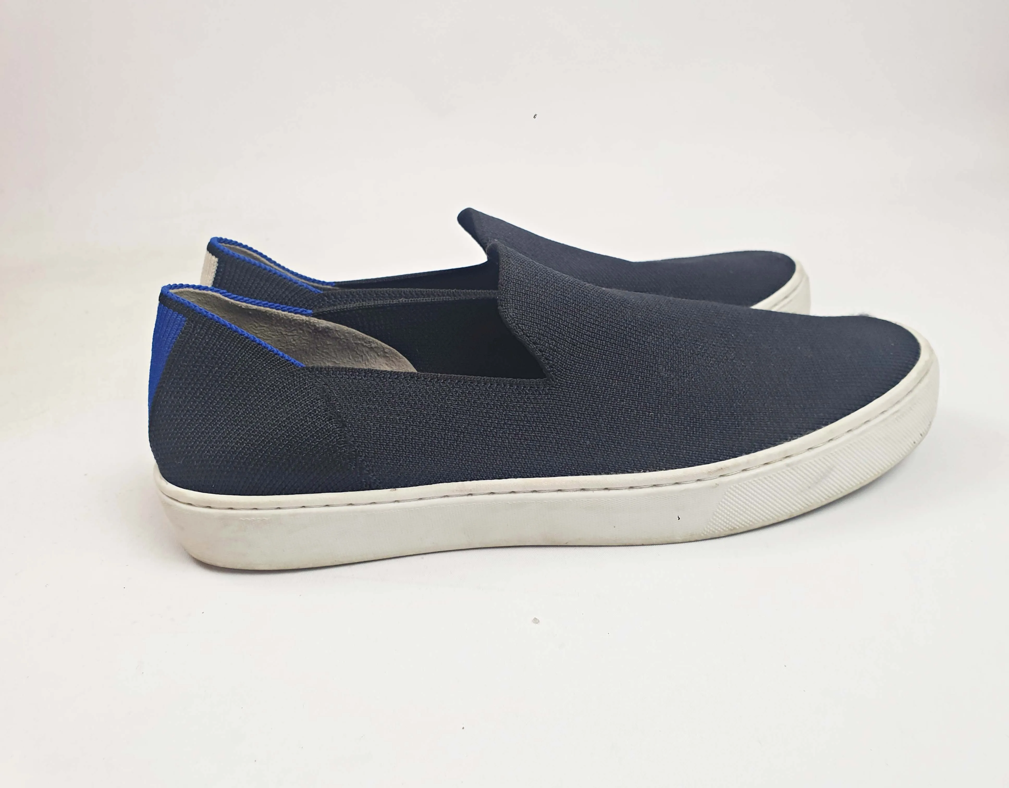 Rothy's black slip on non-leather shoes size 9