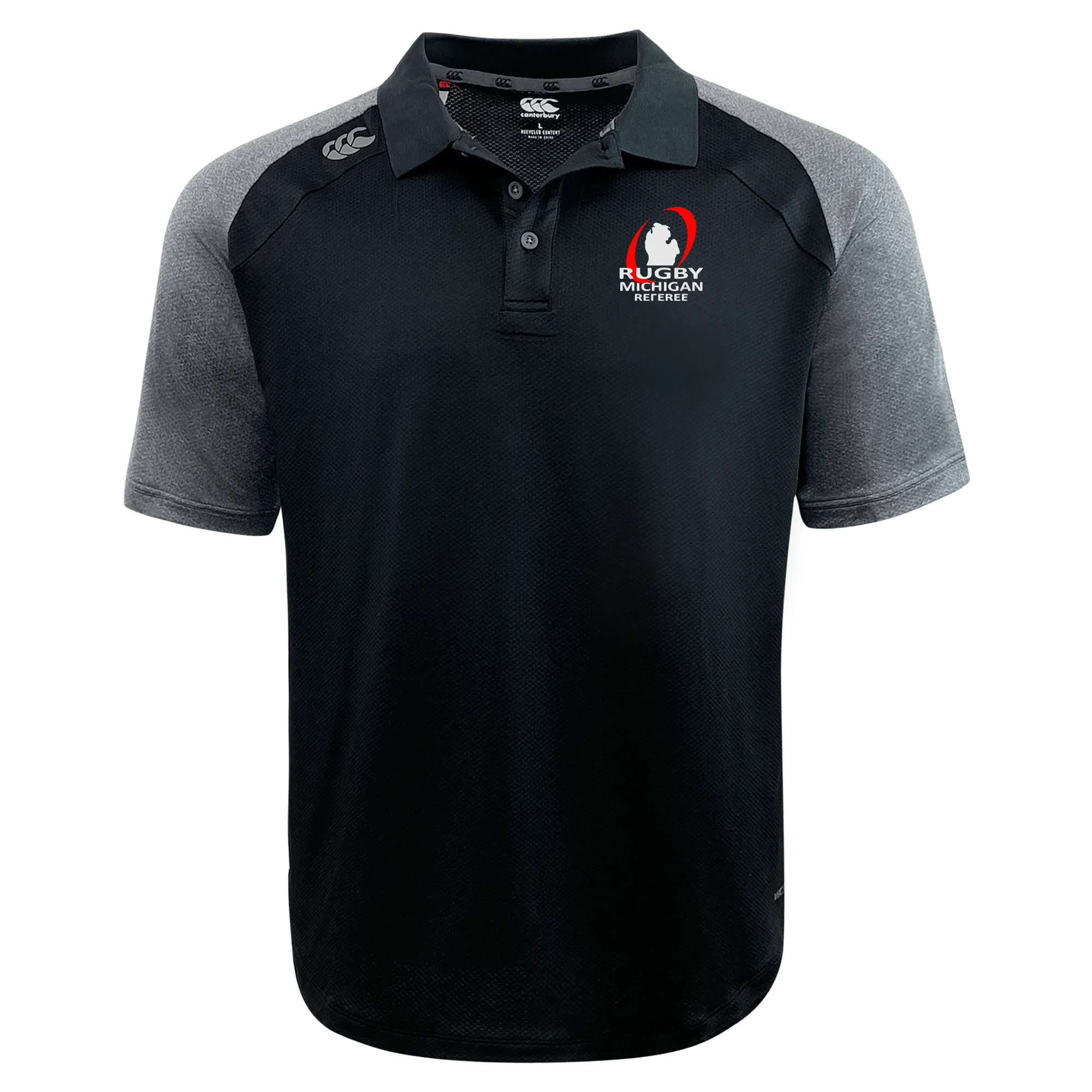 Rugby Michigan Referee Society Elite Polo by Canterbury