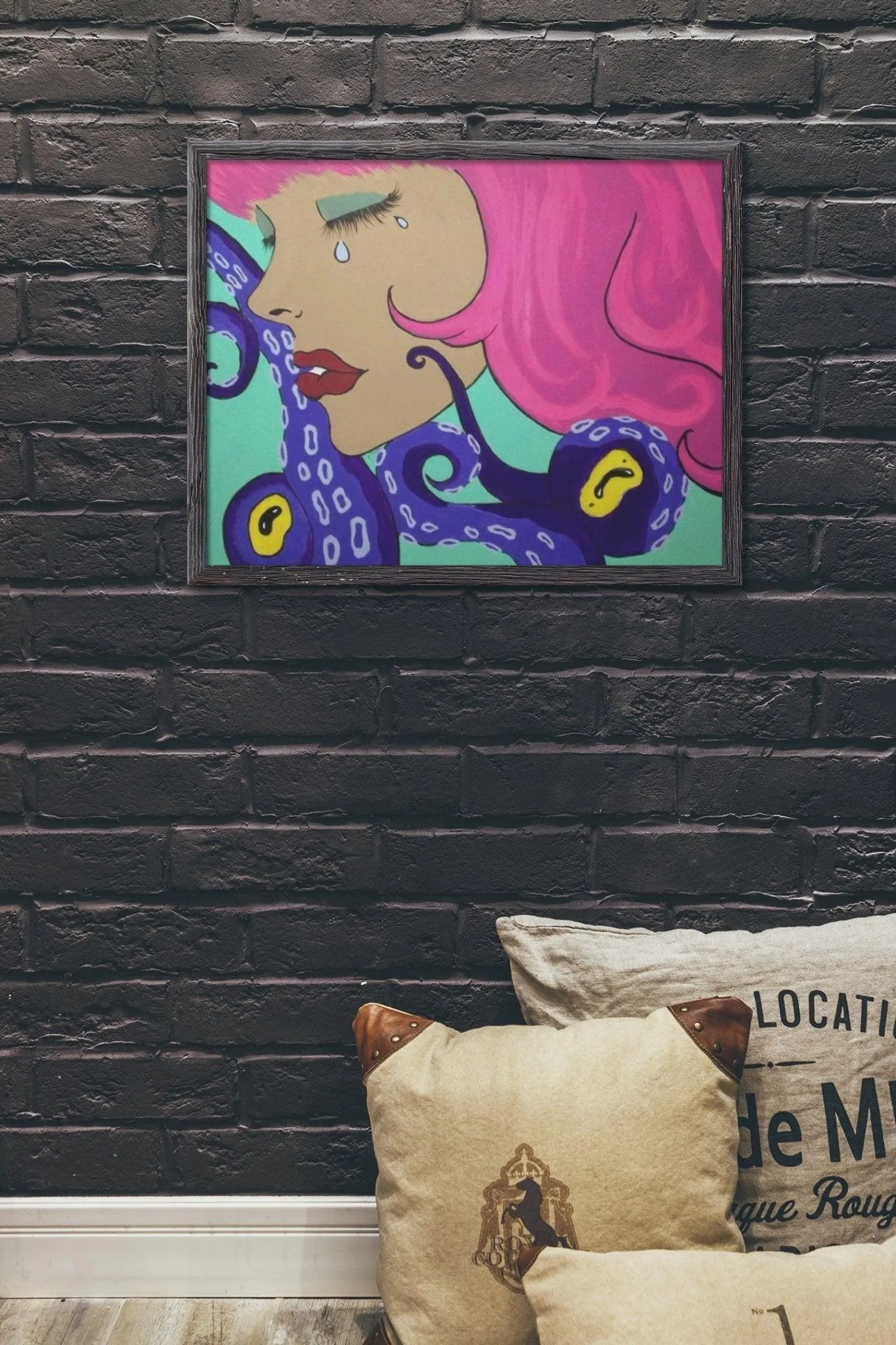Sadboiz Printed Stretched canvas