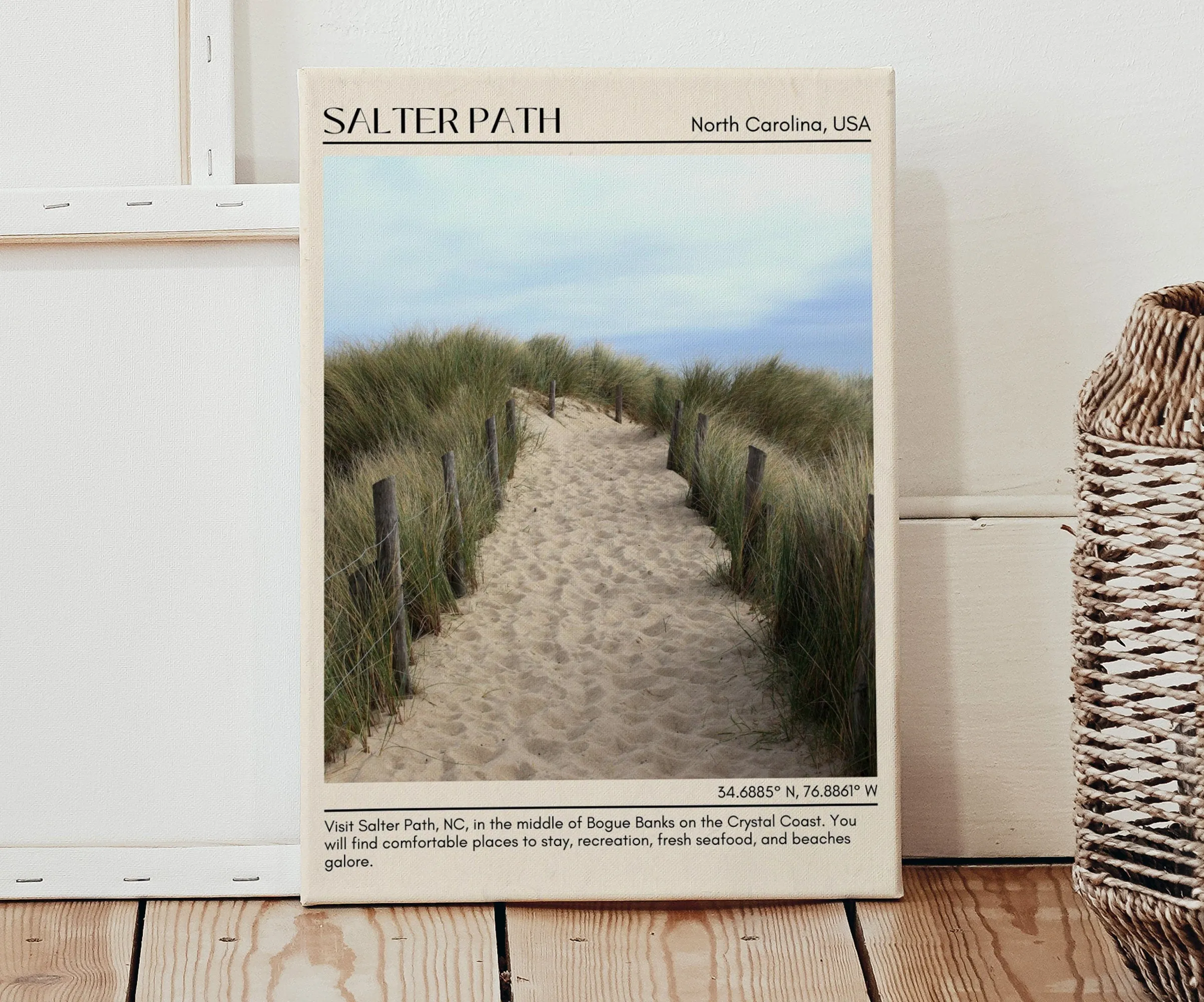 Salter Path Wall Canvas, USA