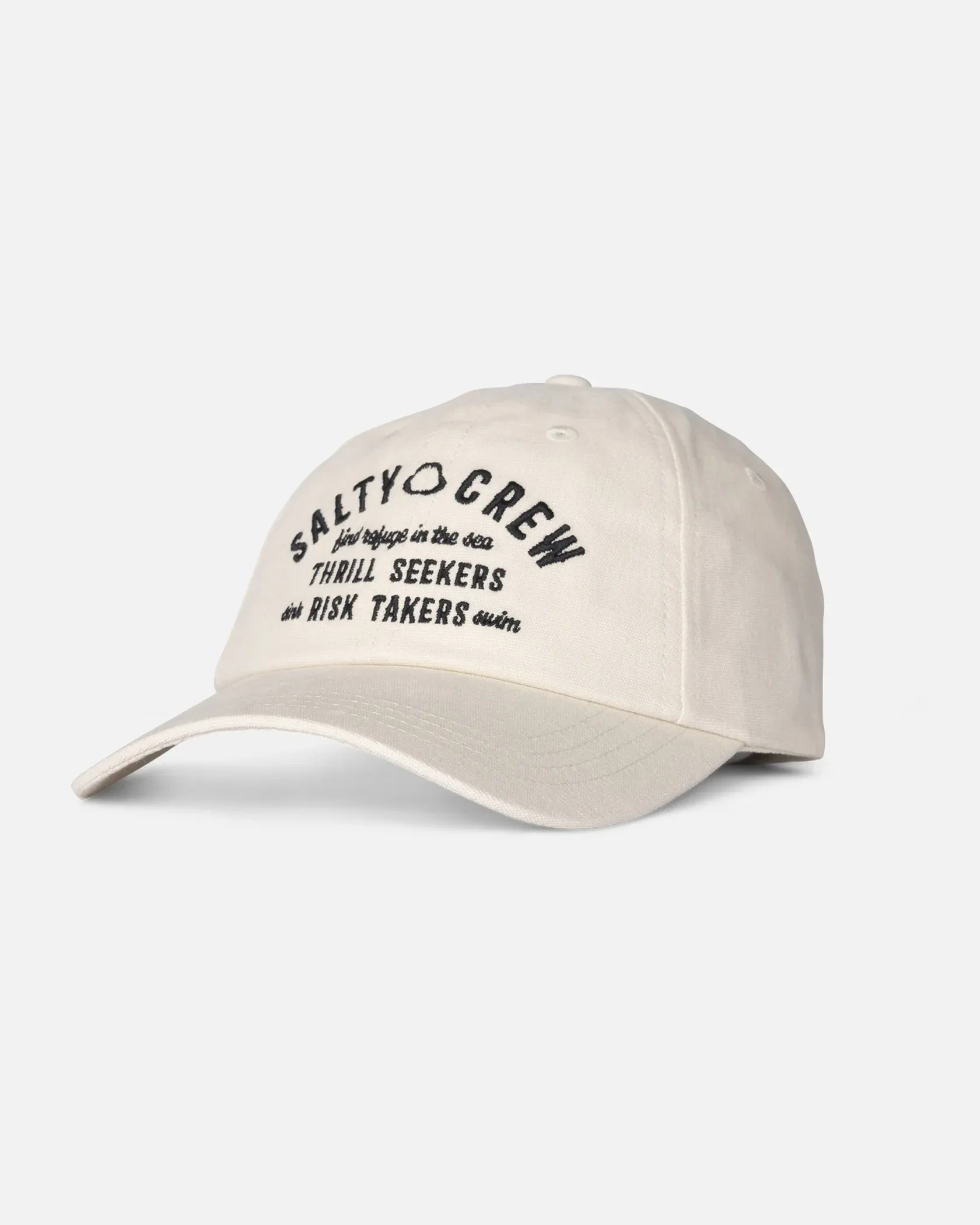 Salty Crew Womens Night Bite Dad Hat - Off White