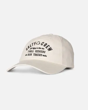 Salty Crew Womens Night Bite Dad Hat - Off White